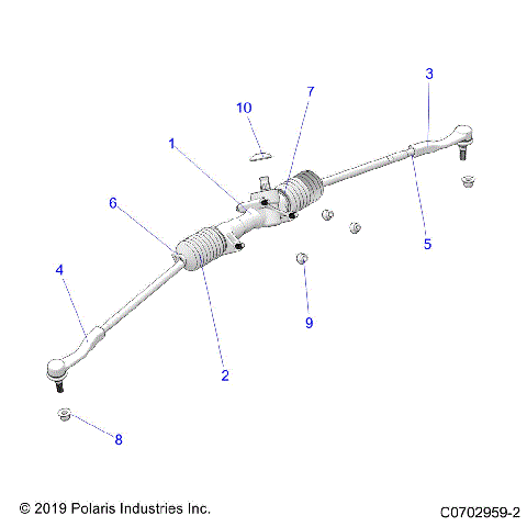 STEERING, STEERING ARM - D21BBP99A4/B4/FP99A4 (C0702959-2)