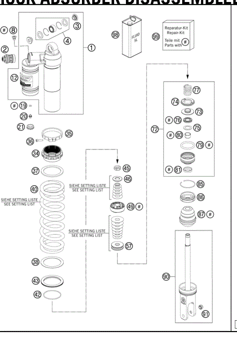 SHOCK ABSORBER DISASSEMBLED  Page 12