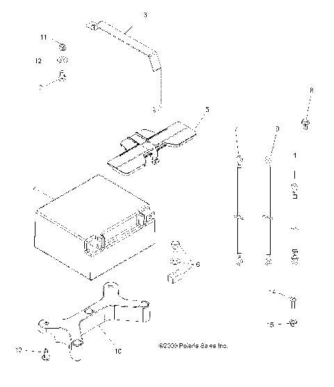 ELECTRICAL, BATTERY - A10ZX85AK/AL/AS/AT/AX (49ATVBATTERY10SPXP850)