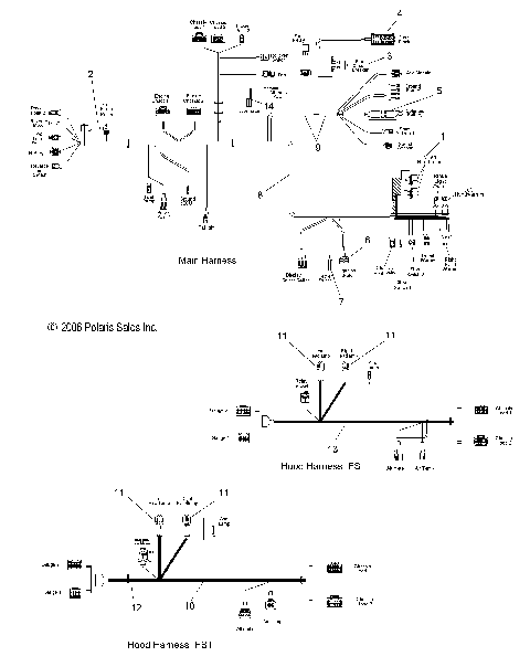 WIRE HARNESS, MAIN/HOOD - S07PT7ES/PT7EE/PT7FS/PT7FE (49SNOWWIREHARNESSFSTOUR)