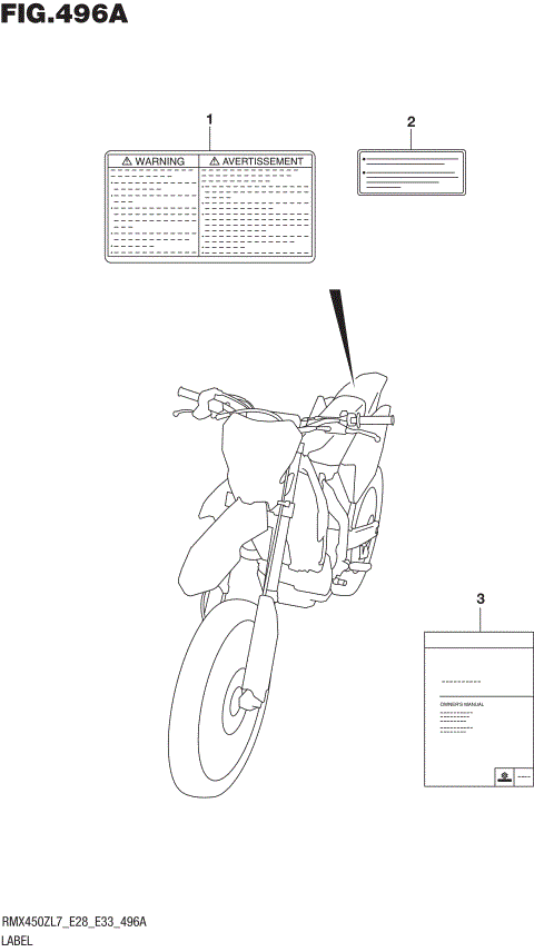 LABEL (RMX450ZL7 E28)