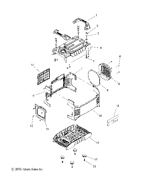 BODY, OUTER PANELS - P14GDGBAA (49PWRBODY14P2A)