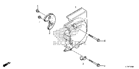 LEFT REAR CRANKCASE COVER