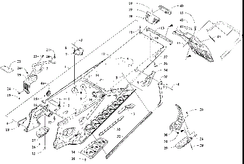TUNNEL AND SNOWFLAP ASSEMBLY [107124]