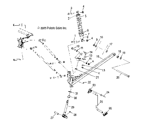 SUSPENSION, FRONT/TRAILING ARM - S07NJ5BS/BE (4997279727B01)