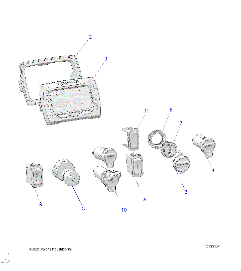 ELECTRICAL, DASH INSTRUMENTS and CONTROLS - R25M4E57L5 (C730137-1)