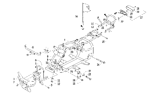 FRAME AND RELATED PARTS ASSEMBLY [92738]