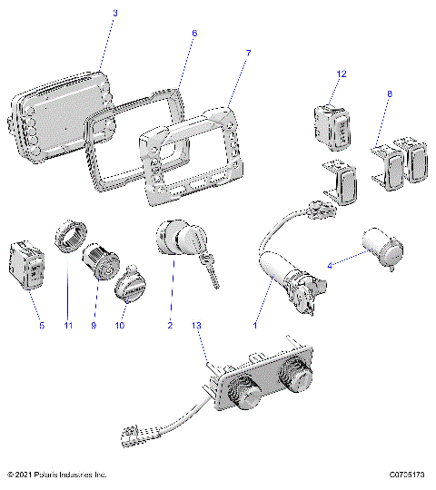 ELECTRICAL, DASH INSTRUMENTS and CONTROLS - D22P2A99A4/A99B4/E99A4/F99A4/G99A4 (C0705173)
