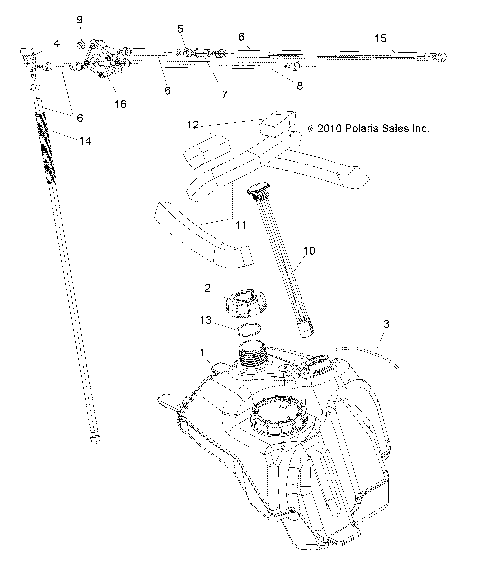 BODY, FUEL SYSTEM - A11NG50AA (49ATVFUEL11SCRAM)