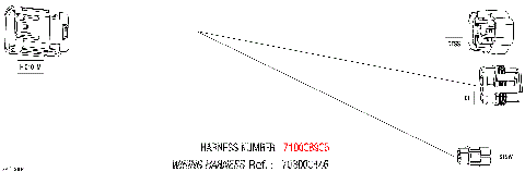 08- Electric - Key Wiring Harness - 710008905