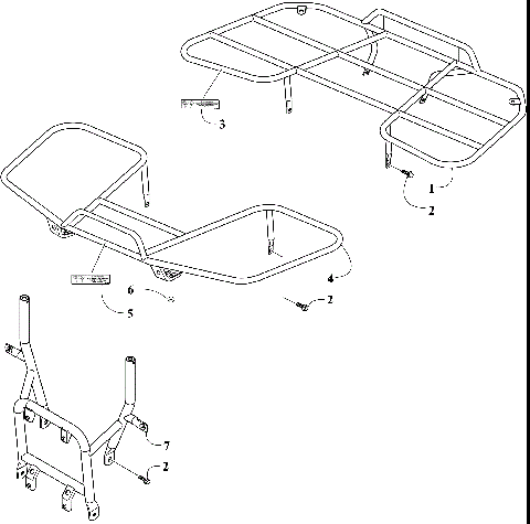 RACKS AND BUMPER ASSEMBLY [303590]