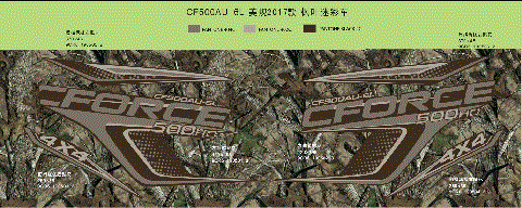 DECAL KITS (MAPLE CAMO)