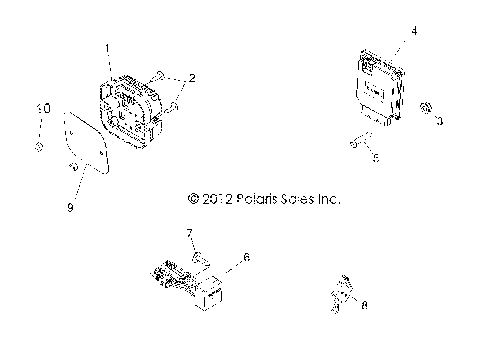 ELECTRICAL, REGULATOR, RELAYS and ECU - R13WH50AG/AH/AR/AX (49RGRELECT13500CREW)