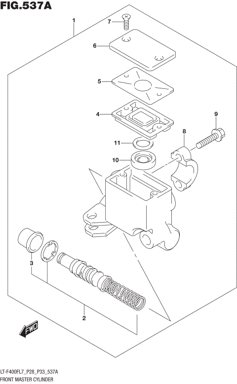 FRONT MASTER CYLINDER