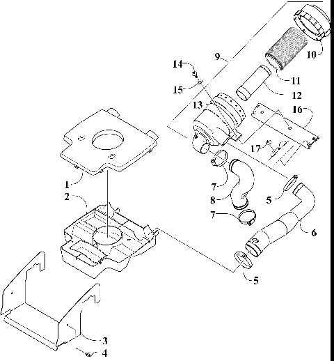 AIR INTAKE ASSEMBLY [87127]