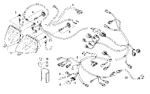 HEADLIGHT AND WIRING ASSEMBLIES [91906]