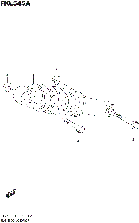 REAR SHOCK ABSORBER