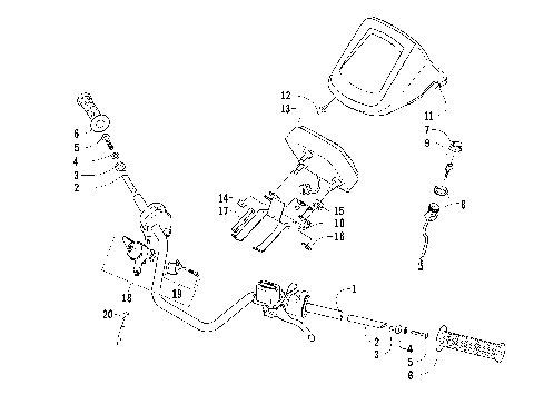 HANDLEBAR ASSEMBLY [83049]