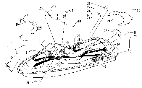DECAL AND FOOTPAD ASSEMBLY [73284]