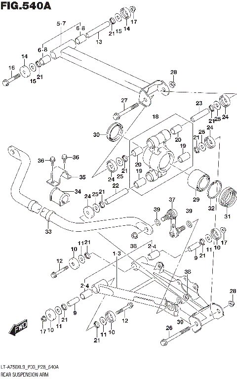 REAR SUSPENSION ARM