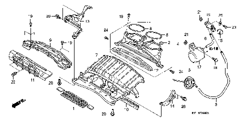 AIR INTAKE DUCT@SOLENOID