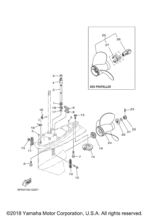 LOWER CASING DRIVE 2