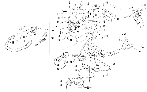 FRONT BUMPER AND FRAME ASSEMBLY [102213]