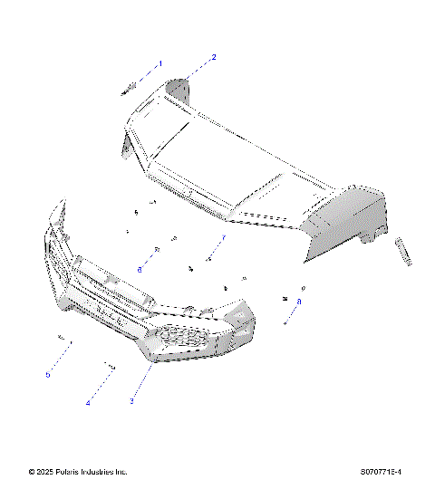 BODY, HOOD & FRONT FASCIA