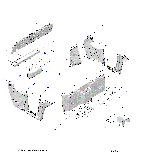 BODY, FLOOR REAR, FENDERS & CLOSE OFF