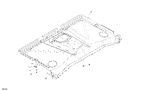 07- Enclosure Cab - Roof