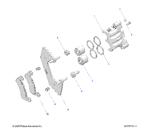 BRAKES, FRONT CALIPER