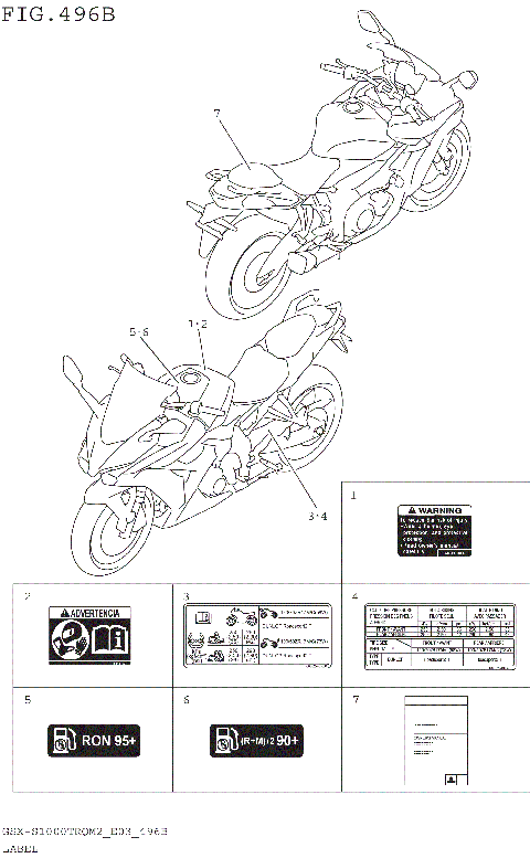 LABEL (GSX-S1000TRQM2 E28)