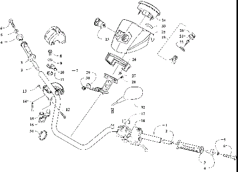 HANDLEBAR ASSEMBLY [303348]