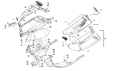 SKID PLATE AND SIDE PANEL ASSEMBLY [88540]
