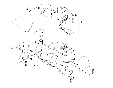 GAS TANK ASSEMBLY [89408]