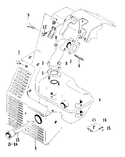 MUFFLER ASSEMBLY [74902]