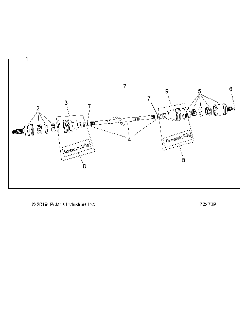 DRIVE TRAIN, FRONT HALF SHAFT - G21GXD99AJ/AZ/BJ/BZ (702709)