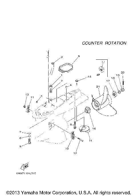 LOWER CASING DRIVE 4