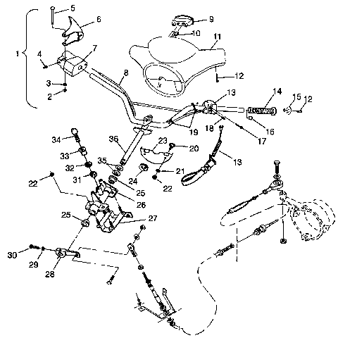 STEERING SLTX B964590 and Intl. SLTX I964590 (4935783578A012)
