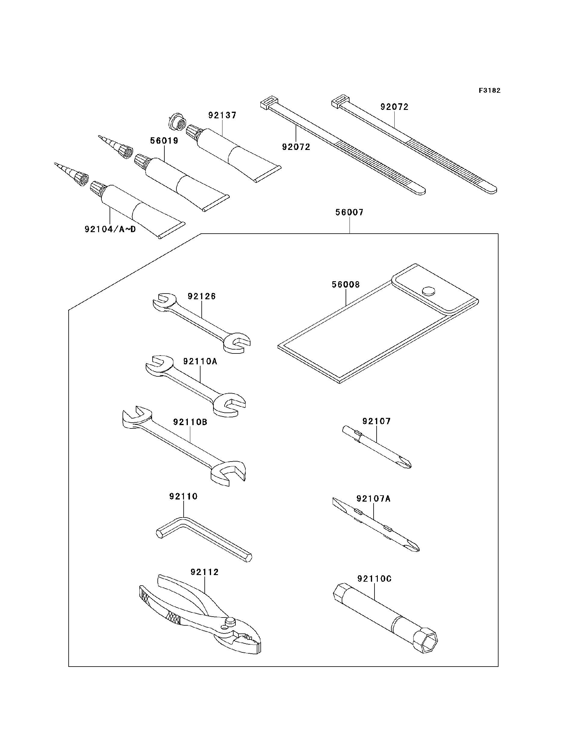 2012 Kawasaki Watercraft Parts-Finder Diagrams | Factory