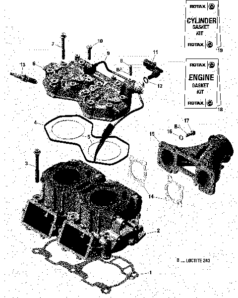 01- Cylinder And Cylinder Head Finlande, Europe