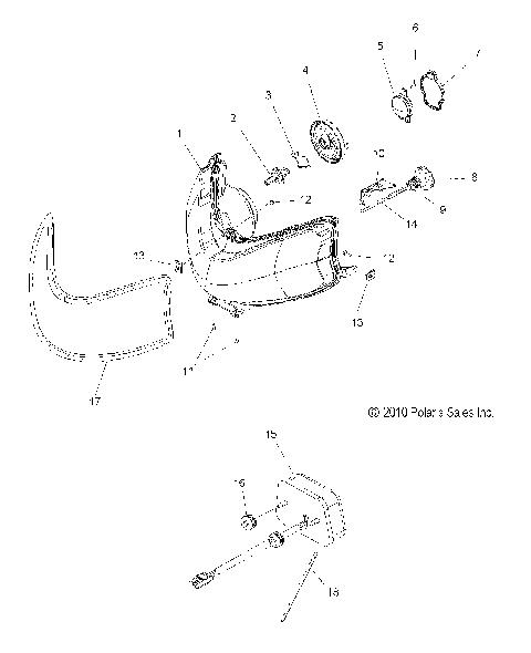 ELECTRICAL, HEADLIGHT and TAILLIGHT - S12PR5BSA/BSL/PS5BSL/BEL (49SNOWHEADLGHT12550)