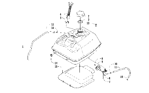 GAS TANK ASSEMBLY [88827]