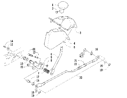 SHIFT LEVER ASSEMBLY [89183]