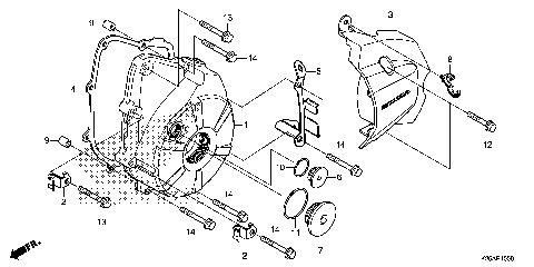 LEFT CRANKCASE COVER