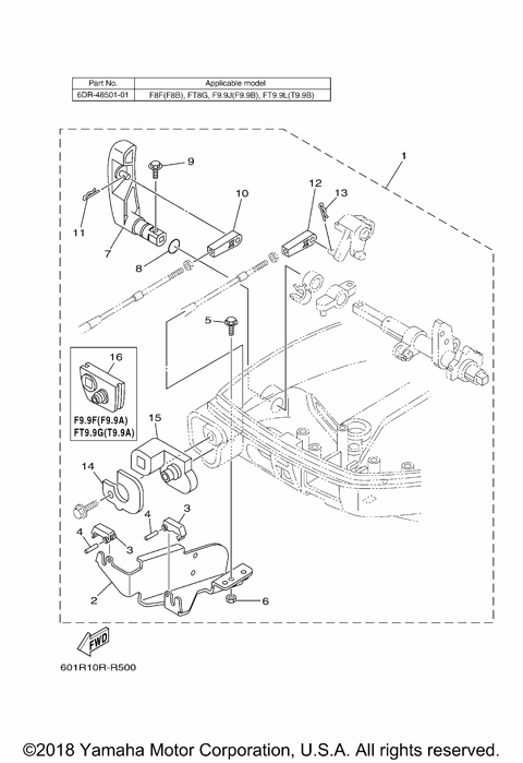 REMOTE CONTROL ATTACH F9.9 T9.9