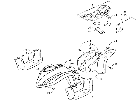 BODY AND SEAT ASSEMBLY [81004]
