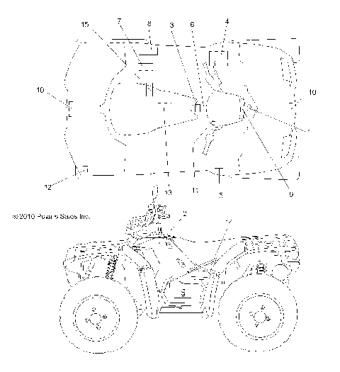 BODY, DECALS - A11ZX85FF/FK (49ATVDECAL11SPFOR850)