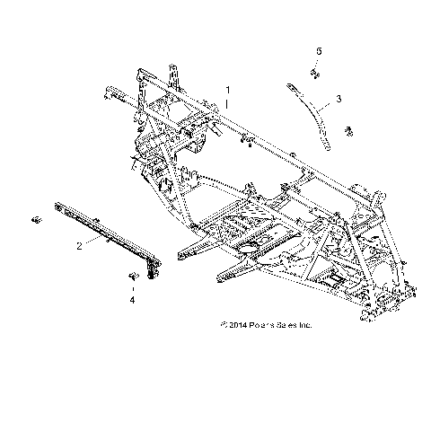 CHASSIS, MAIN FRAME - A15SVA85HD (49ATVFRAME15SCRM1)