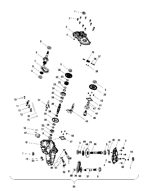MAIN GEARCASE - C10CD50AA (4977417741C11)
